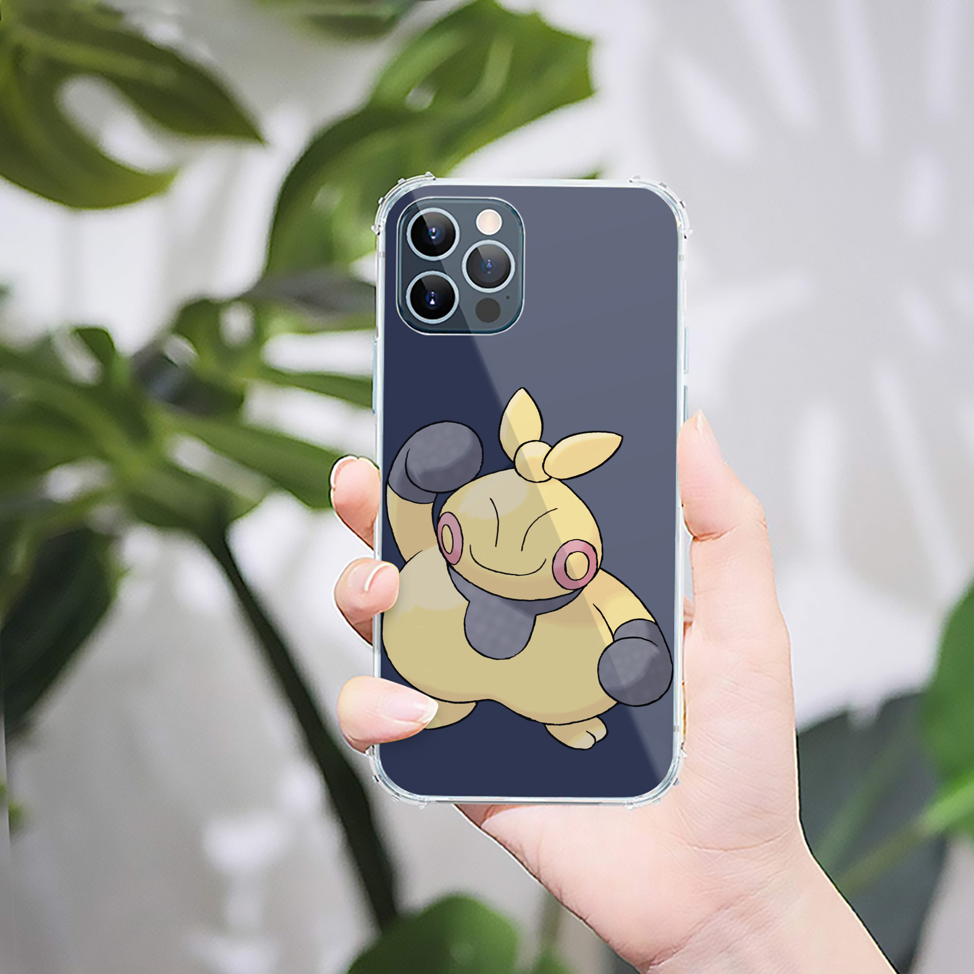 （画像用） ポケットモンスター Pokémon 【iPhone 12シリーズ対応】透明スマホケース（クリアソフトケース）
